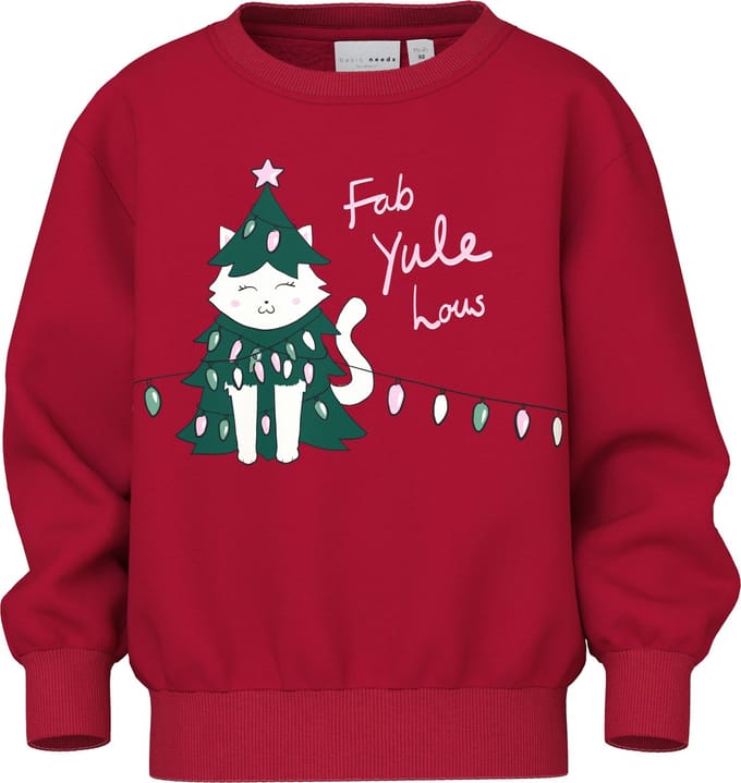NAME IT - NMFVISMAS LS NREG SWEAT BRU - Meisjes - Sweaters
