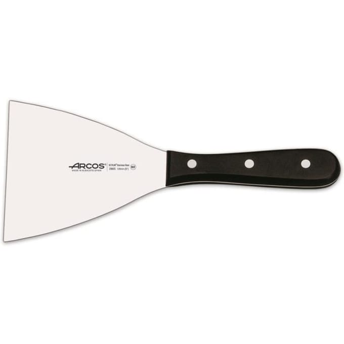 Spatule Arcos Universal 286500 acier inoxydable Nitrum, Mango Lame en polyoxyméthylène et lame 12,5 x 12 cm avec couvercle sur la