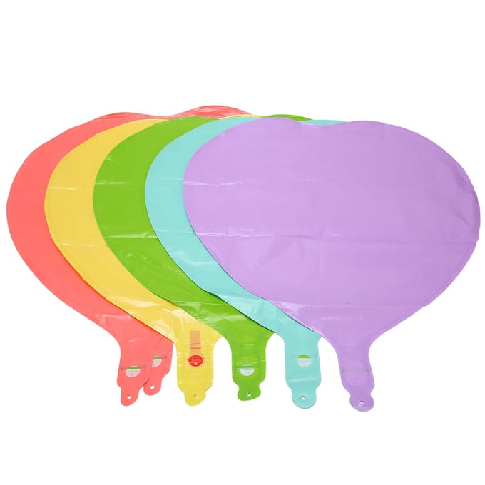 30 Stuks Hart Ballonnen Herbruikbaar Schattig Heldere Kleur Multifunctioneel Opvallend Feestballonnen voor pink