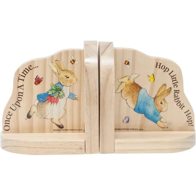 Rainbow Designs Boekensteunen - Pieter Konijn - Hout