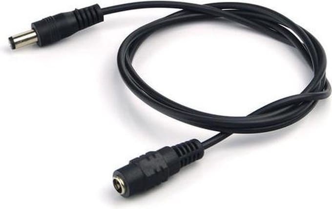 Groenovatie LED Strip DC5.5 Voedingsadapter Verlengkabel - 100 cm