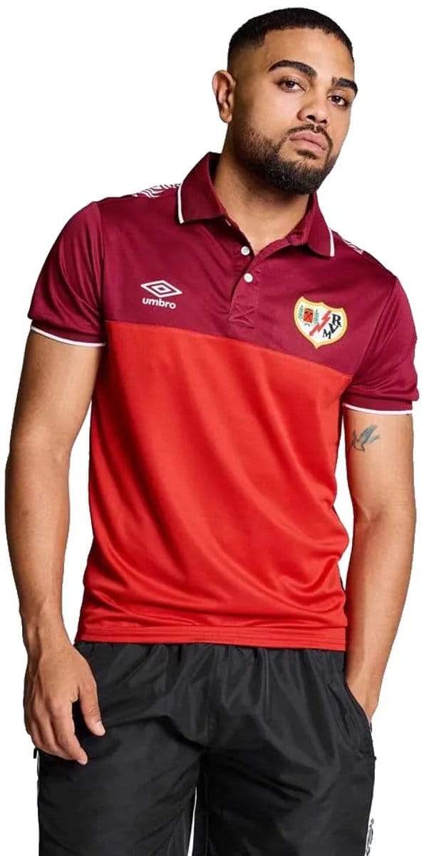 Umbro Victoria Korte Mouw Poloshirt Rood L