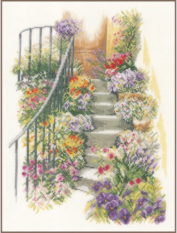 Lanarte - Telpakket kit - Trap met bloemen - PN-0169680