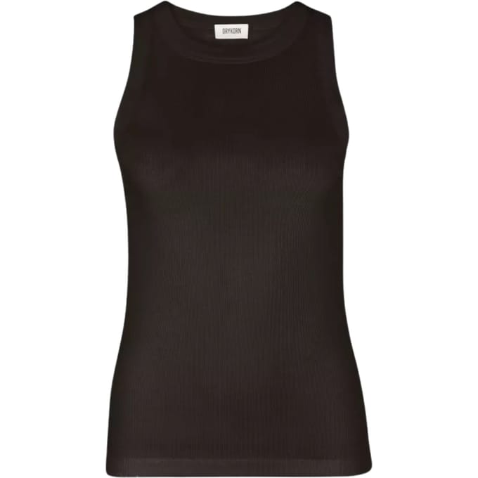 Drykorn Olina Singlets Donkerbruin 520026 Olina