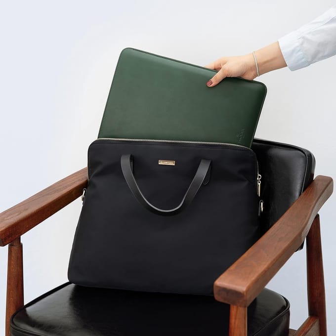 laptophoes laptop sleeve aktetas,