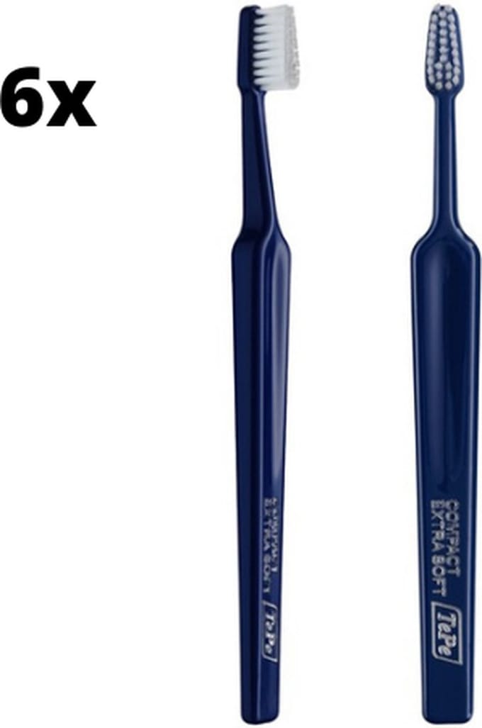 Tepe Select Compact Extra Soft Tandenborstel - 6 stuks