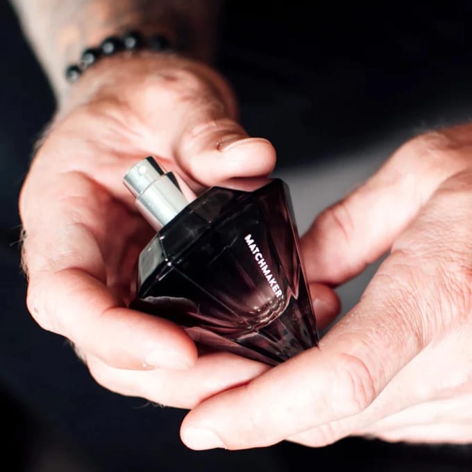 Œil d'Amour - Parfum avec phéromones pour hommes Matchmaker Diamant Noir 30 ml