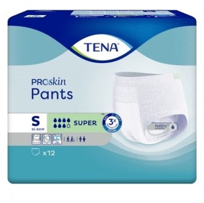 Tena Proskin Pants Super Small - 4 pakken van 12 stuks