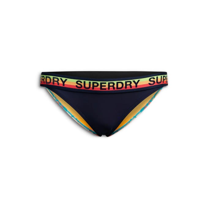 Superdry - Classic bikinibroekje met logo - Dames - Badpakken