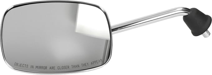 Spiegelset RMS chroom links voor Vespa S (vierkant model)