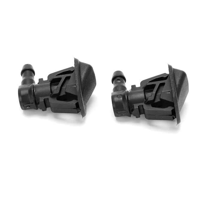 Voorruitenwisser Sproeier Nozzle 68164356AB Vervanging voor Wrangler JK 2013?2017 black