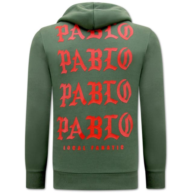I Feel Like Bablo Heren Hoodie - Groen