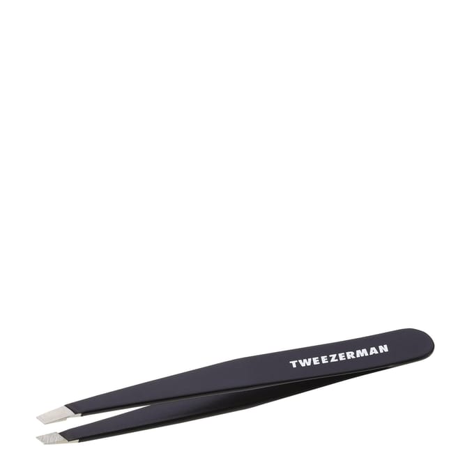 Tweezerman Slant Tweezer Midnight Sky – Wenkbrauw Pincet - Professioneel Precisie Pincet Met Schuine Punt – Voor Epileren En Haartjes Verwijderen – Roestvrij Staal – Geschikt Voor Fijne En Stugge Haren – Epileer Pincet Voor Wenkbrauwen