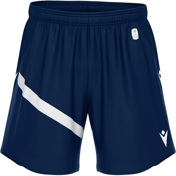Macron Shen Eco Short Heren - Marine / Wit | Maat: 3XL