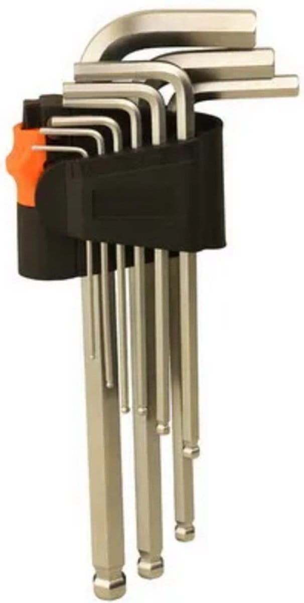 Inbussleutel set 9-delig medium Hercules