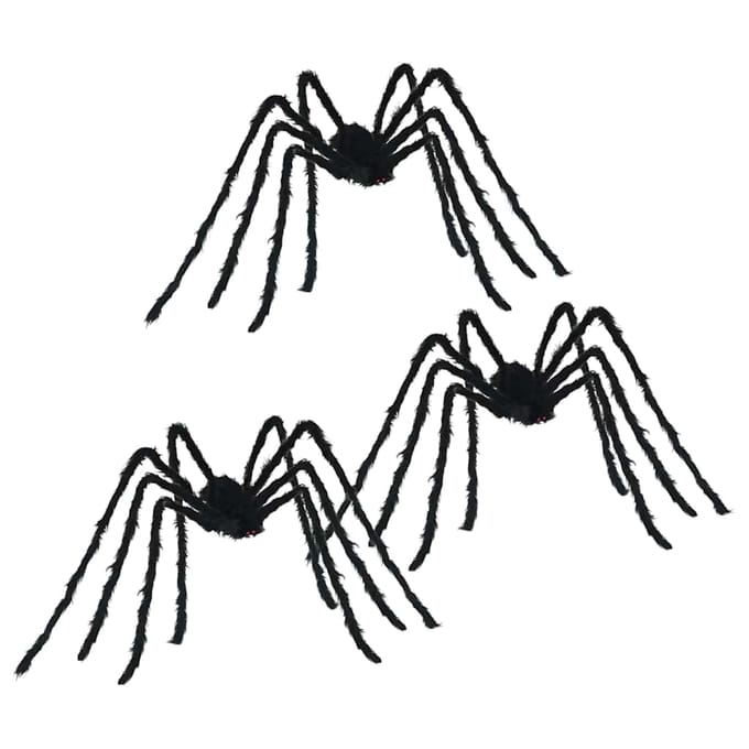 vidaXL - Halloween - home - trainer - Decoratie - 3 - st - Zwart - 200 - cm