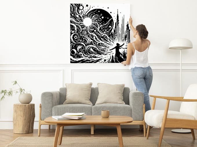 Kunstprint | Wanddecoratie | Canvas | 30 × 30 cm