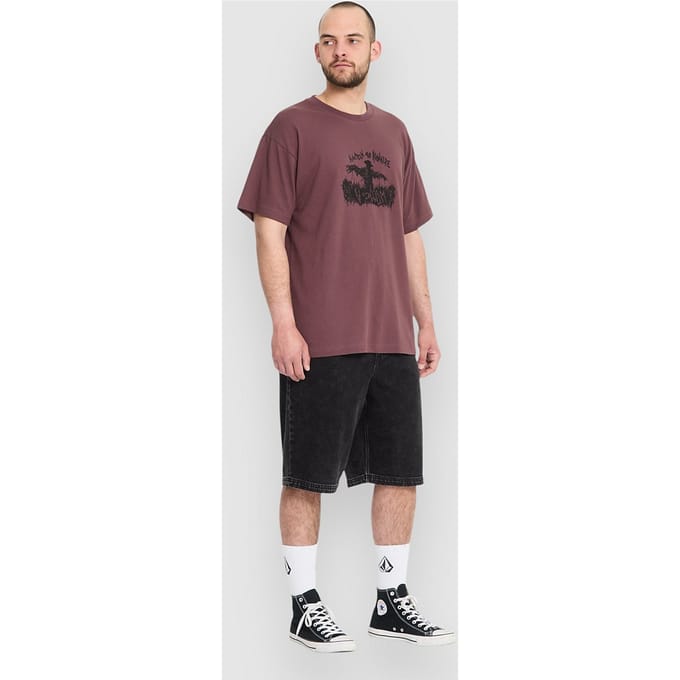 Volcom Freazy Denim Ew 22 Korte Broek zwart