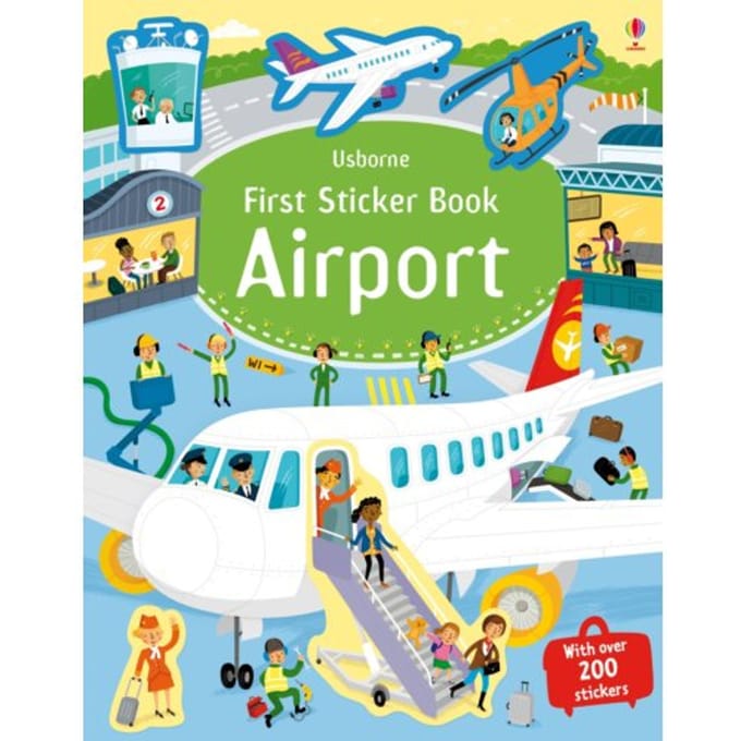 First Sticker Book Airport - First Sticker Books - Sam Smith
