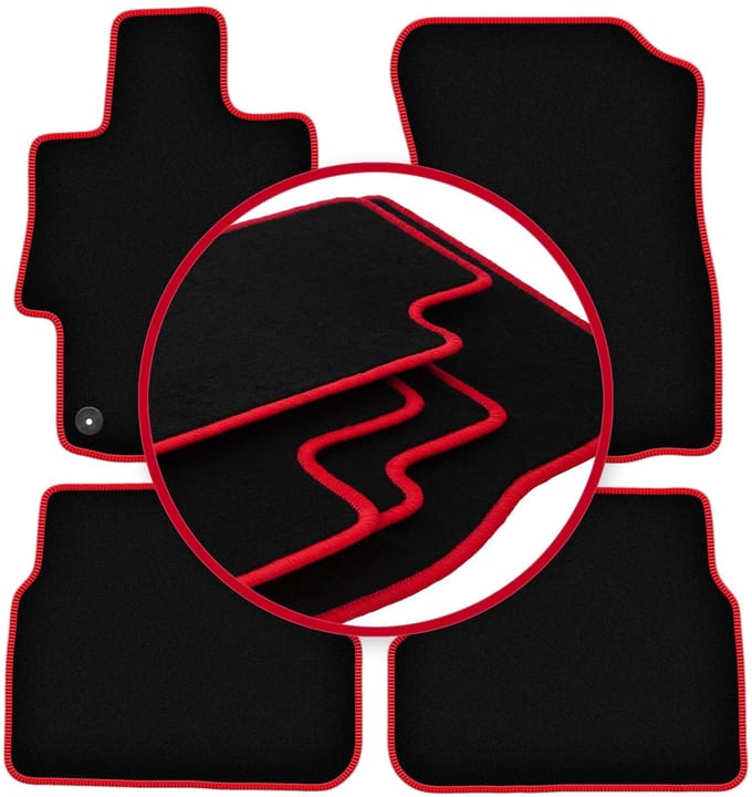 CARLUX-RED automatten voor: Subaru XV II SUV (2019-)