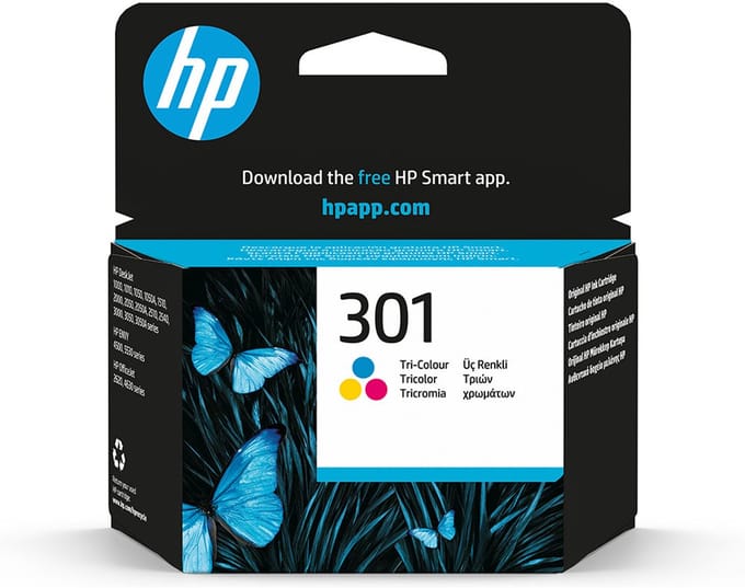 HP 301 - Inktcartridge - Standaard Capaciteit - Kleur
