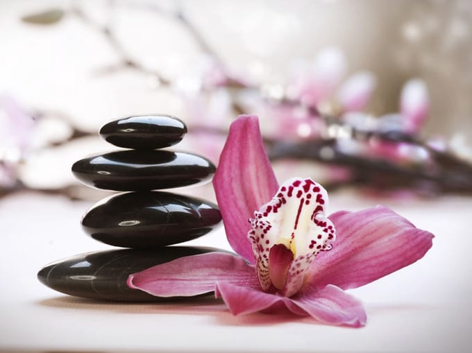Fotobehang - Relaxation and Wellness.