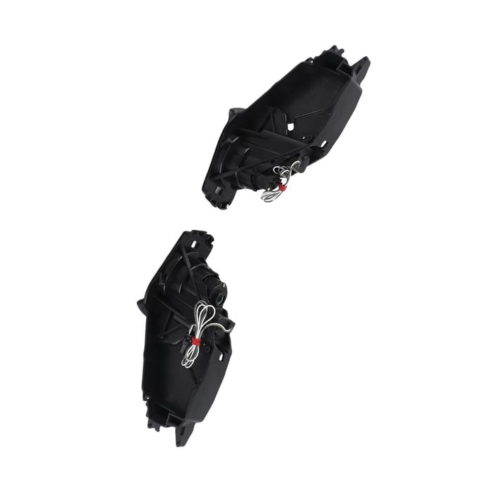 Kit de rétroviseurs rabattables Outil électrique intelligent Kit de support motorisé pour rétroviseur latéral de portière de voiture black