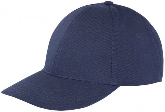Result Memphis Brushed Cotton Low Profile Sandwich Peak Cap RH91 - Navy/White - One size