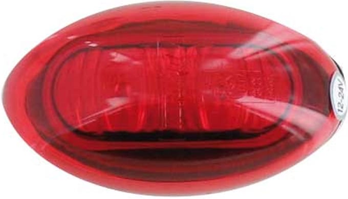 LED markeringslicht ovaal 12/24V - bulk