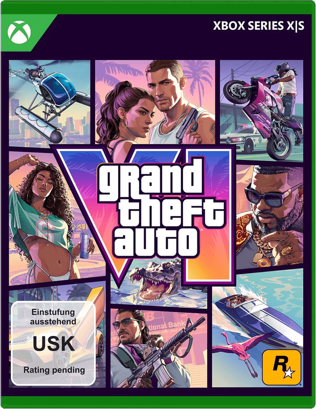 Rockstar Games Grand Theft Auto VI - GTA 6 - XBOX Series X   Code in Box