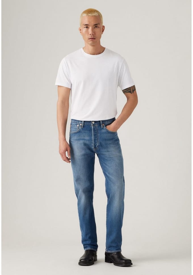 Straight Jeans Levis 00501 3719 - 501 ORIGINAL-THE FAIRWAY - BLU