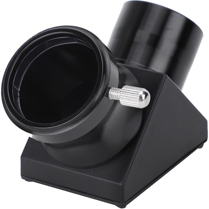 1,25 inch 90 graden Zwarte Rechtopstaand Beeld Lens Astronomische Telescoop Universele Accessoires black