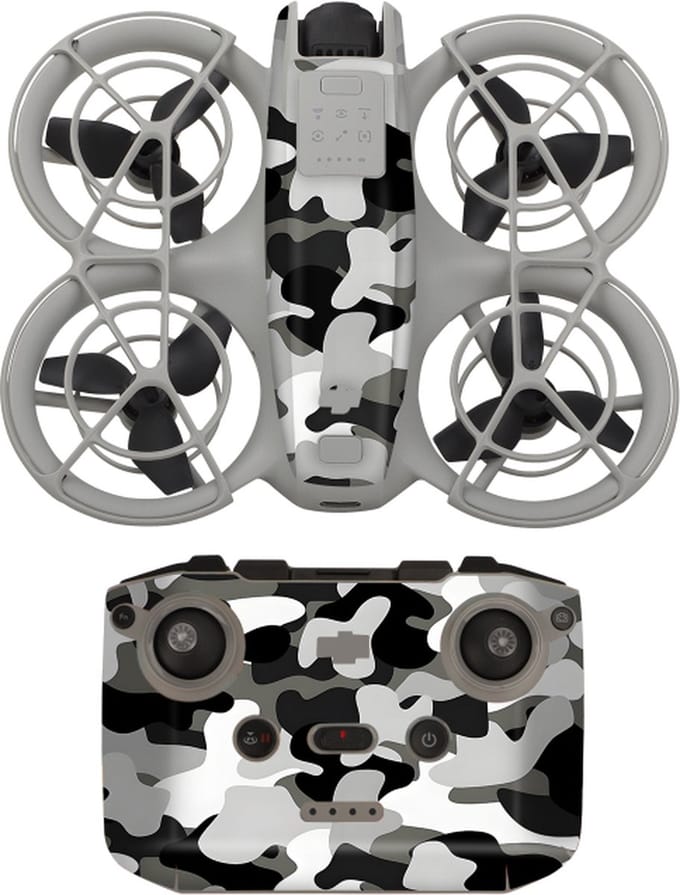 Stickerset - Dark Camo - DJI NEO