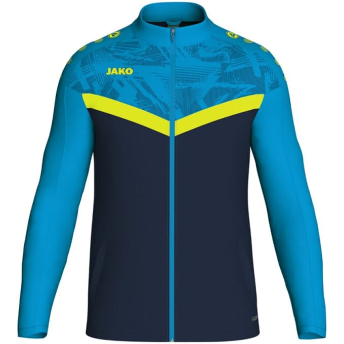 Jako Iconic Polyestervest Heren - Marine / Jako Blauw / Fluogeel | Maat: S