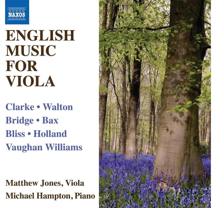 Matthew Jones & Michael Hampton - English Music For Viola (CD)