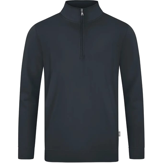Jako Doubletex Ziptop Heren - Antraciet | Maat: M
