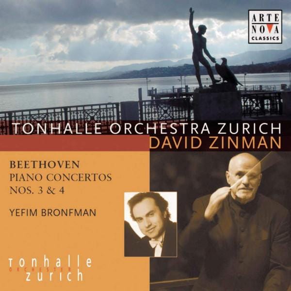 CD DAVID ZINMAN - Beethoven Pianoconcerten 82876640102 Arte Nova Class 2005 Europa Klassiek Gebruikt orange