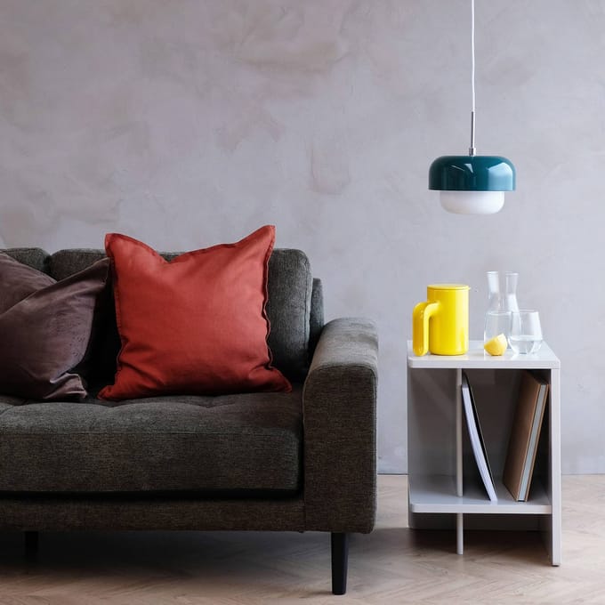 Dyberg Larsen hanglamp Haipot, donkergroen
