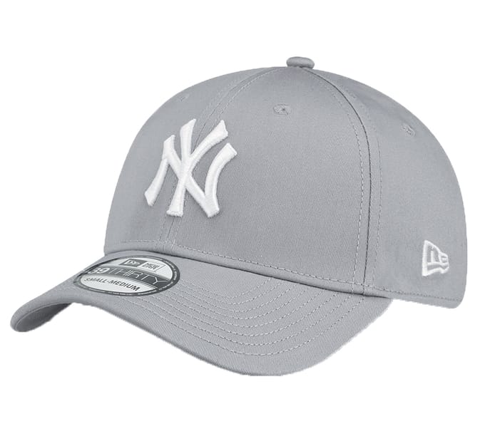 New Era 39THIRTY LEAGUE BASIC New York Yankees Cap - Grey - M/L