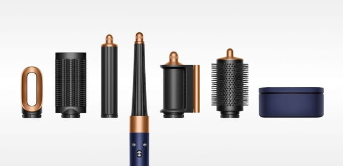 Dyson Airwrap ID™ Multistyler et Sèche-cheveux - Cheveux raides à ondulés (Patine Céramique/Topaze)