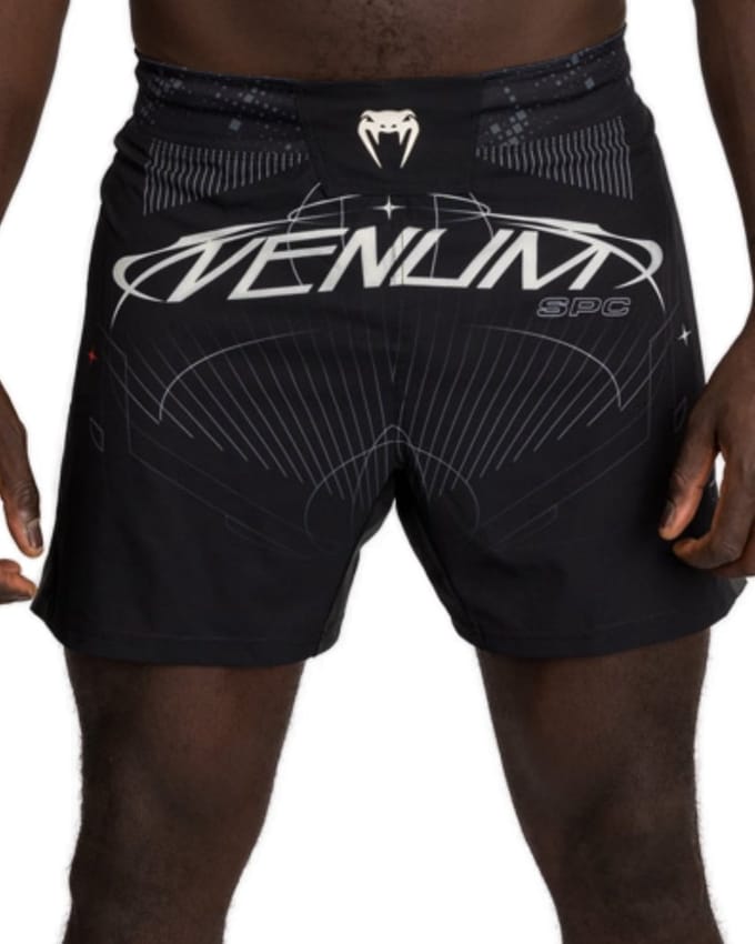 Venum Eclipse Fightshorts Zwart Ivoor - S