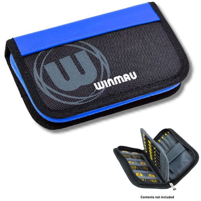 Winmau Urban Pro dartcase blauw - 18 x 11 x 3 cm