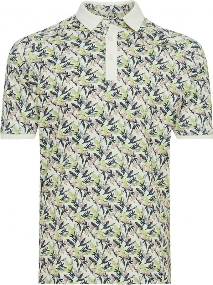 Tresanti CORNELIO | Printed polo with leaves and flowers Multi (TRPOIA036 - 1000)