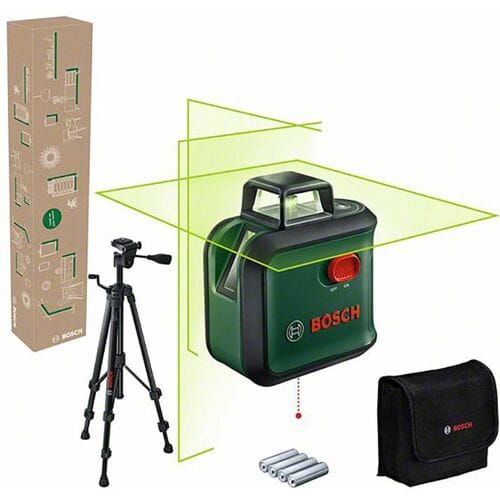 Bosch Home and Garden AdvancedLevel 360 Set Kruislijnlaser Reikwijdte (max.): 12 m