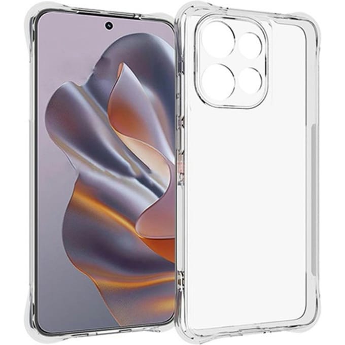 CaseBody Motorola Edge 50 Neo 5G Shockproof Hoesje Transparant
