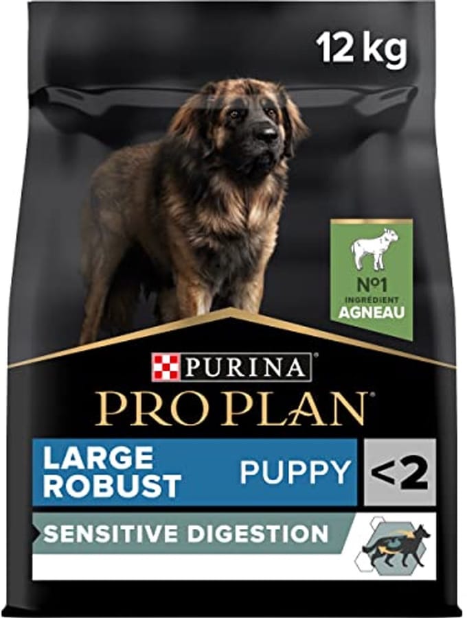 Grote Robuuste Puppyvoeding Rijk aan Lam met Optidigest