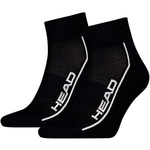 HEAD Quartersokken Performance 2-pack Zwart-39/42