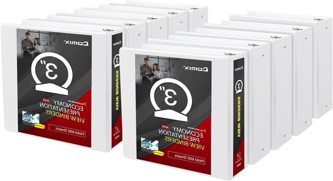 Ringmap - Ringband map Ordner - Documenten Organiseren - View Binder Overlay - 76 cm - Wit