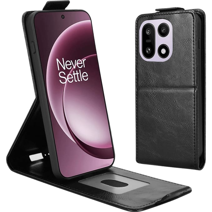 Comfycase OnePlus 15 Flip Case  Zwart