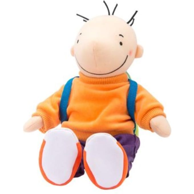 Jules Popje - Knuffel met rugzak en pyjama - 25 cm